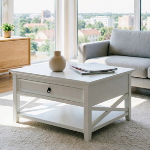 white furniture,white coffee table